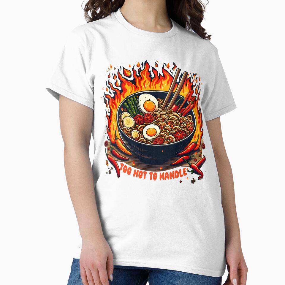 Too Hot to Handle: Fiery Ramen Delight by CreativeFlux