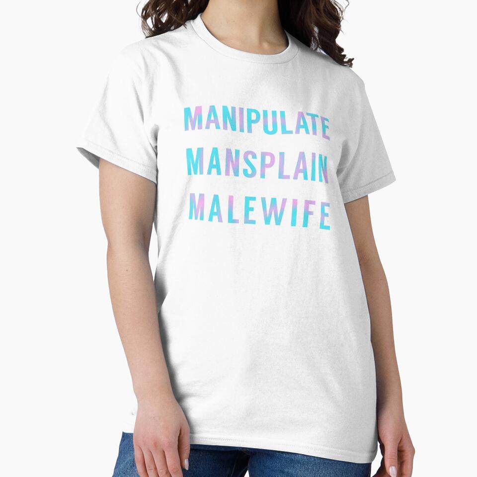 Manipulate Mansplain Malewife in Cotton Candy Colours by tinyteacups