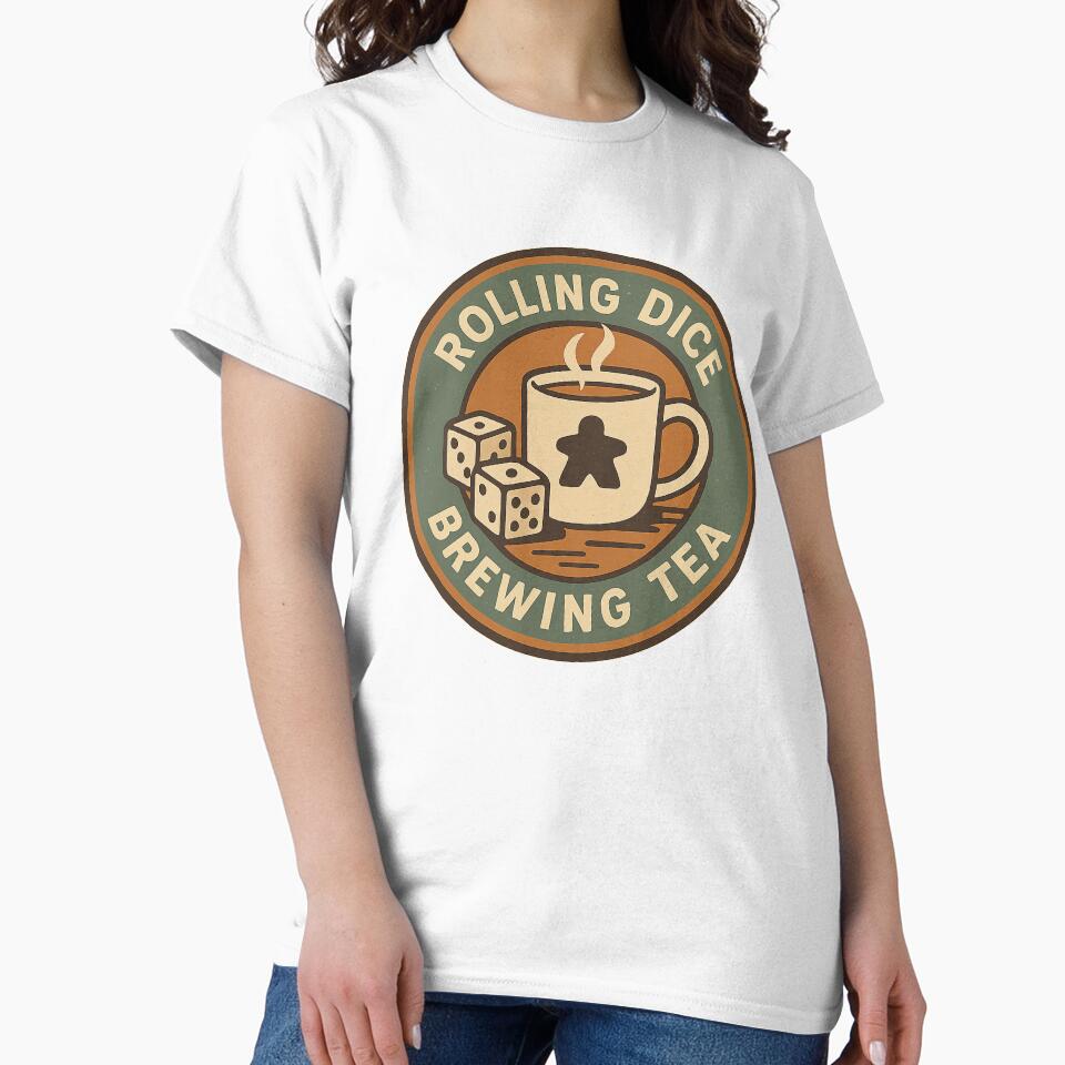 Rolling Dice Brewing Tea Board Game Design by Graphics4X