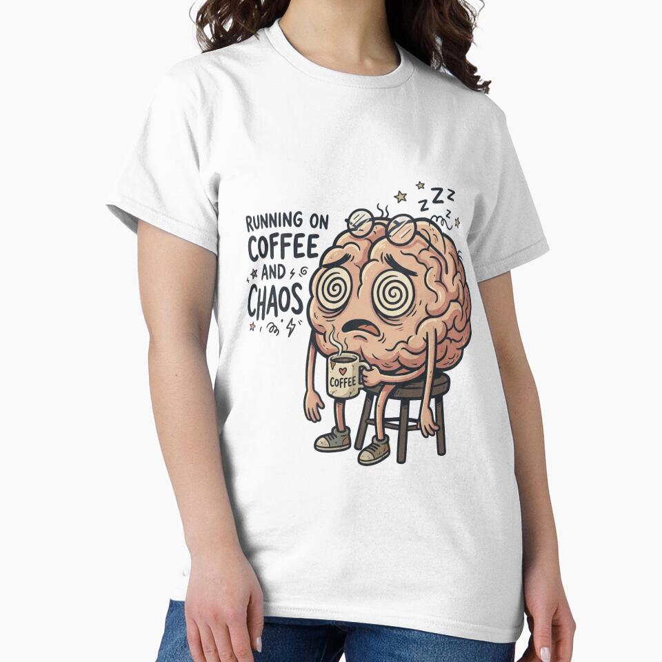 Running on Coffee and Chaos by StickVerse by Owais