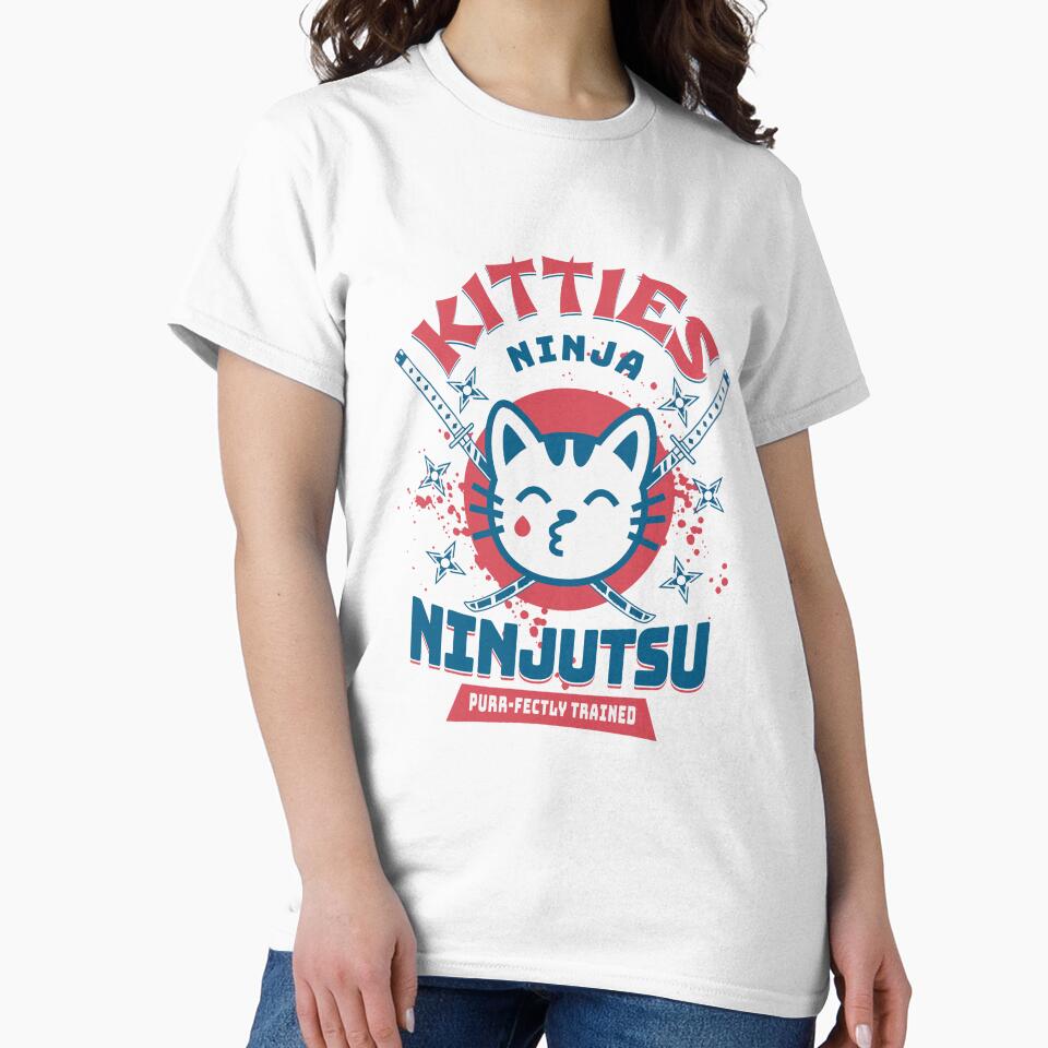 KITTIES NINJA NINJUTSU PURR-FECTLY TRAINED FUNNY CAT LOVER by PECCATOR
