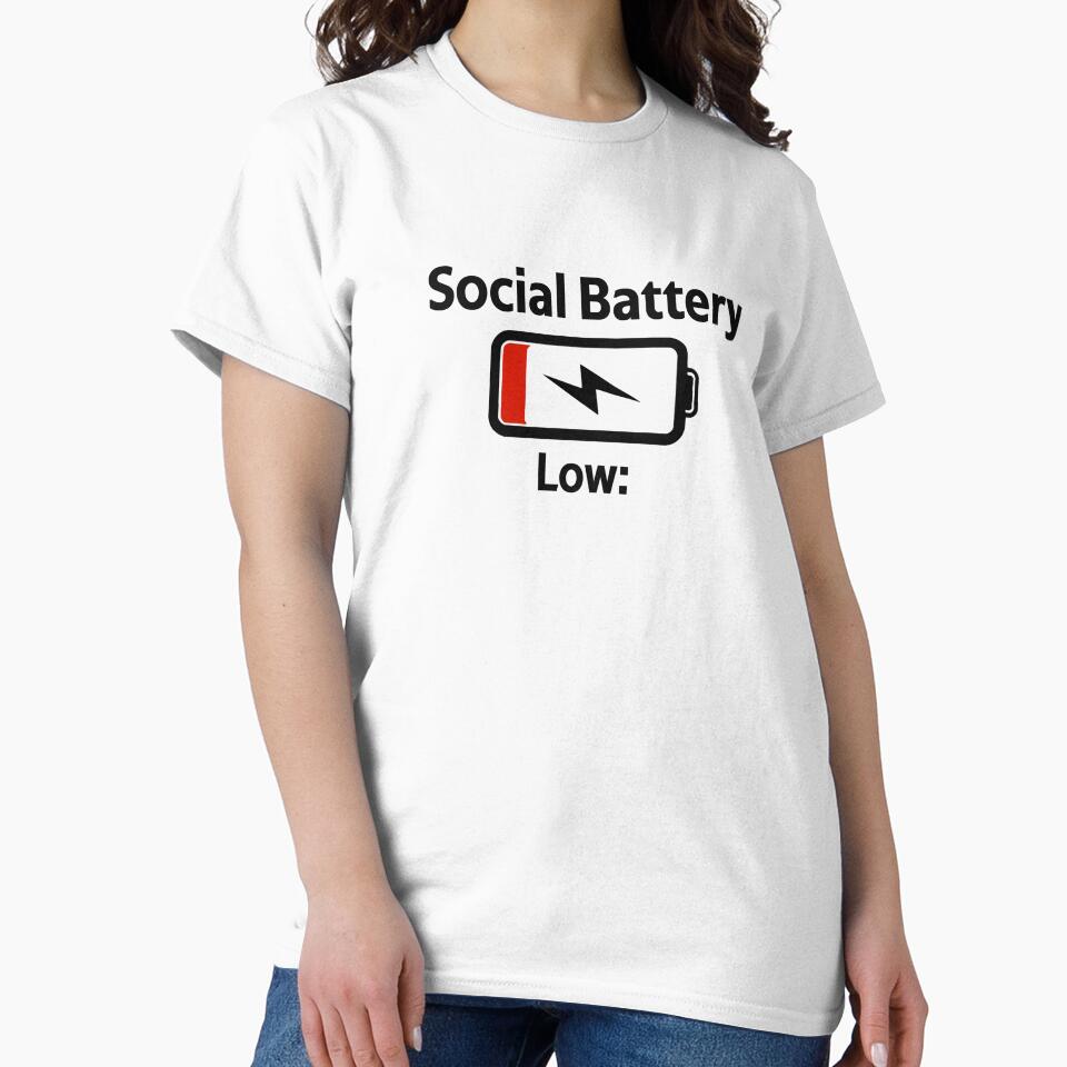 Social Battery Low: by Vibezo