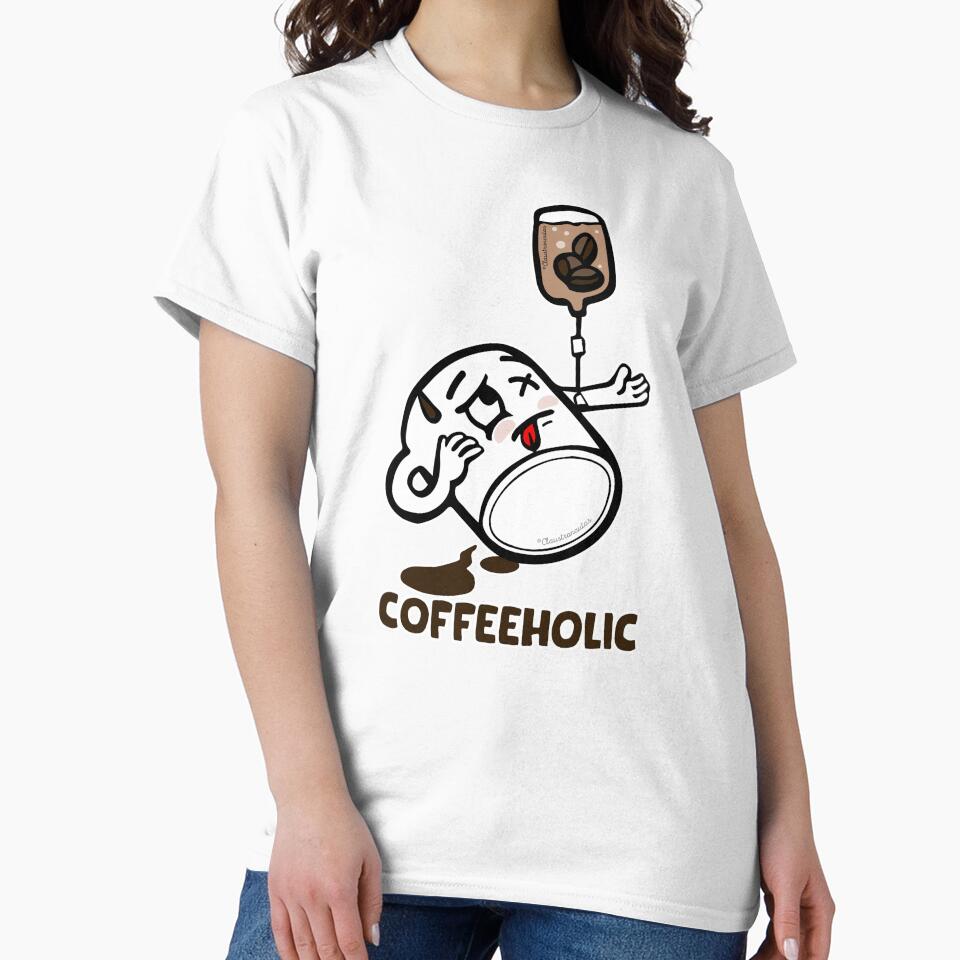 Coffeeholic Humor: Needs More Coffee by Claustronautas