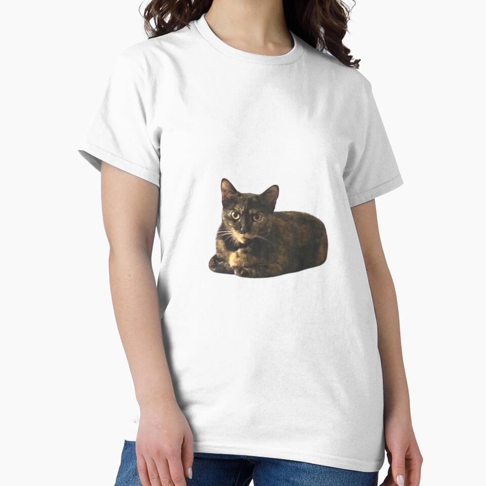 Tortie Cat Loaf by Bookish Blossom