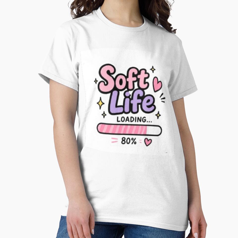 Soft Life  – Self Care Aesthetic & Peaceful Living Sticker by Jyotisima8929