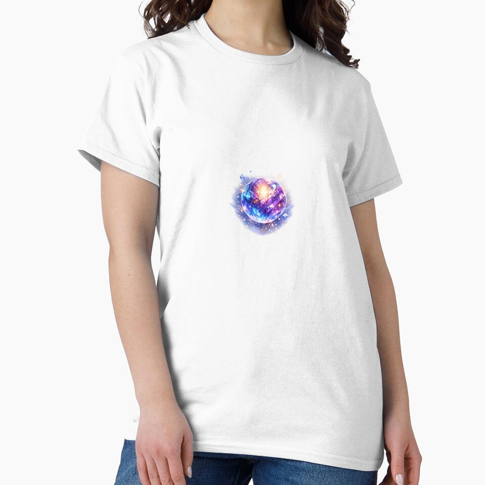 Mystic Crystal Sphere – Healing & Uplifting Artwork by MyKidsLife