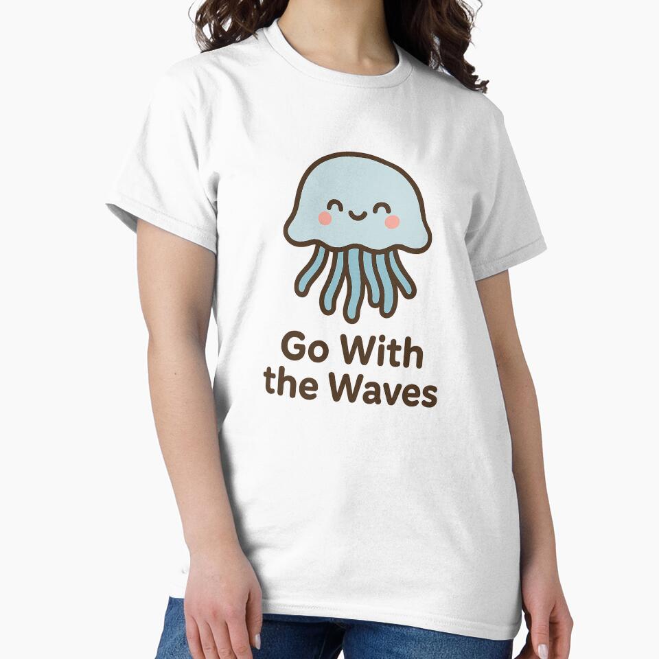 Kawaii Jellyfish — Go With the Waves by Dream Machine