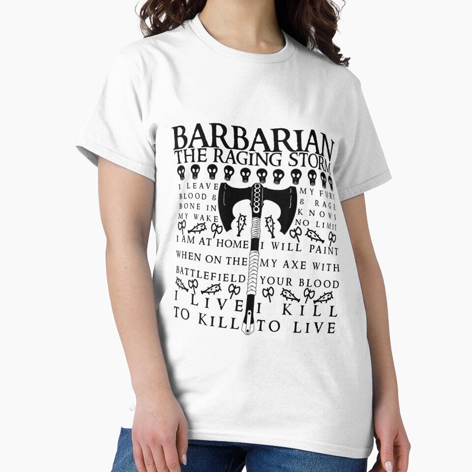 Barbarian Phrases by BlueLotusDice