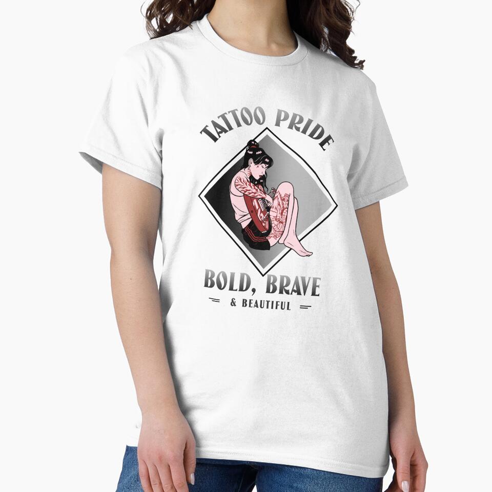 Tattoo Pride - Bold, Brave & Beautiful by Palette Print
