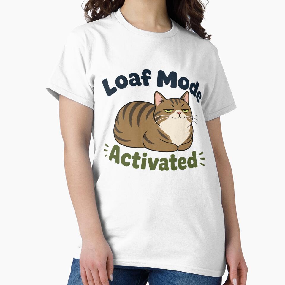Loaf Mode Activated Funny Cat Meme by PlushFutura