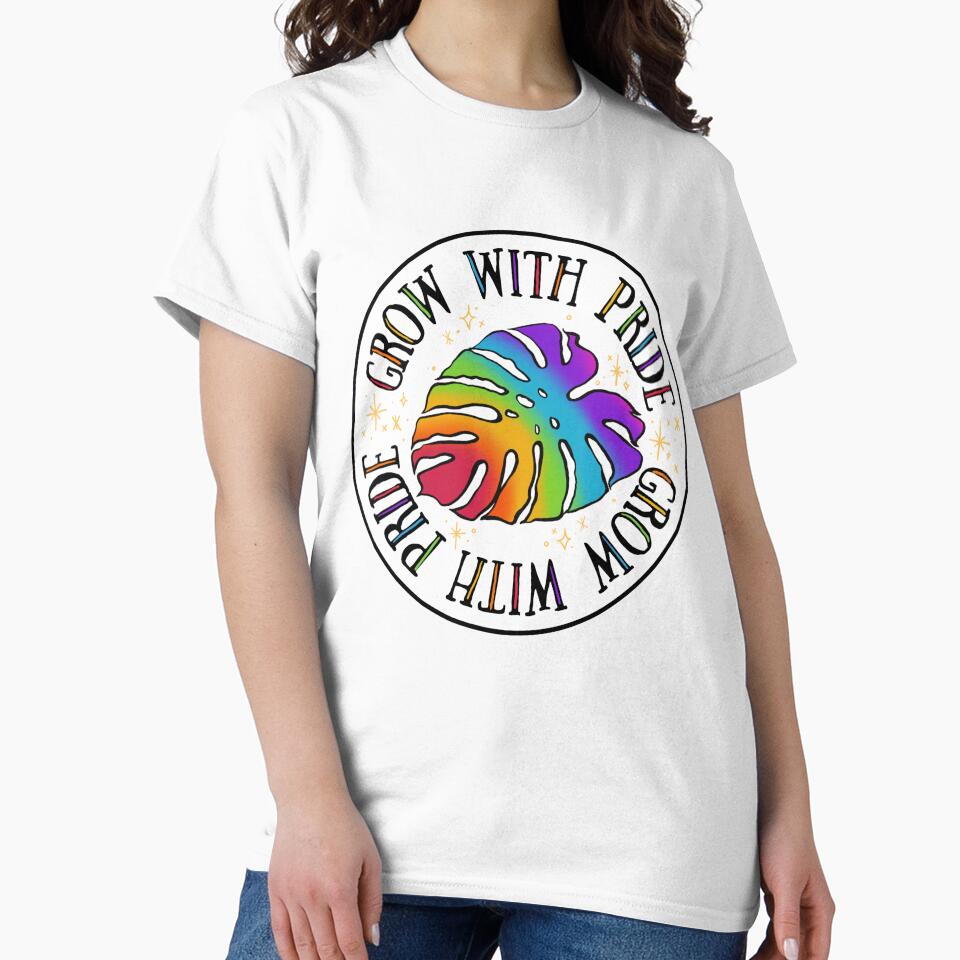 Grow With Pride Brand Wear by Art by Rosa Spark