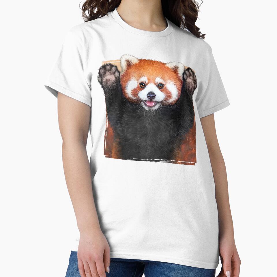 Red Panda Painting by Anthalya