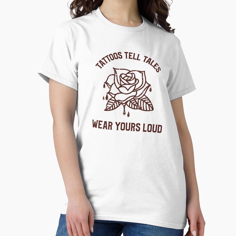Tattoos Tell Tales - Wear Yours Loud by Palette Print