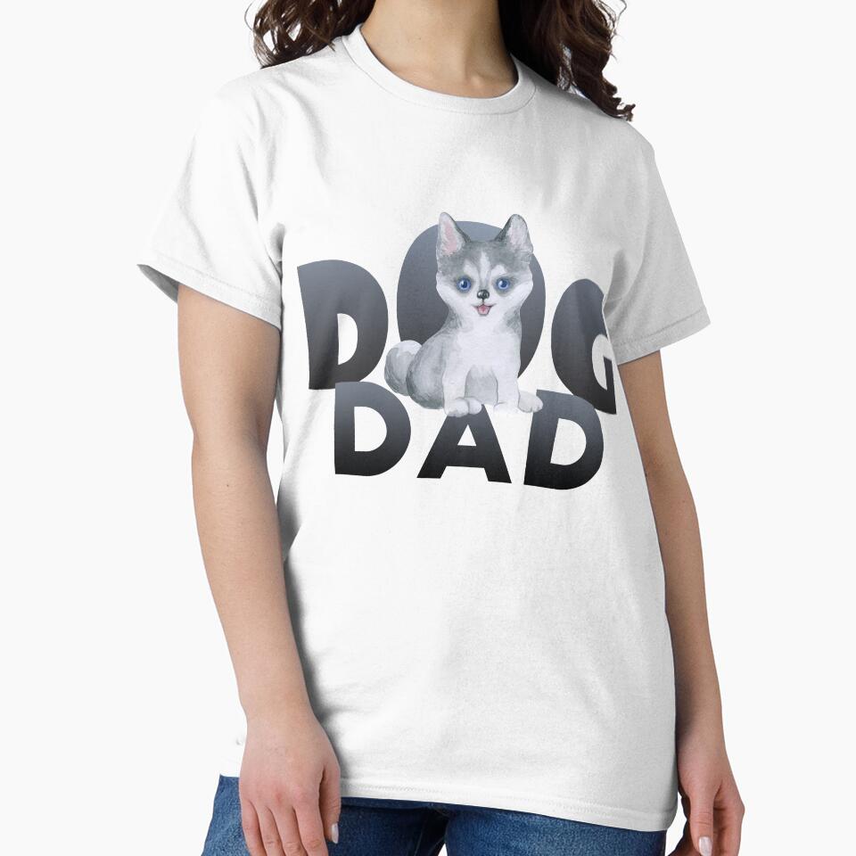 Husky Dog Dad by nenadic