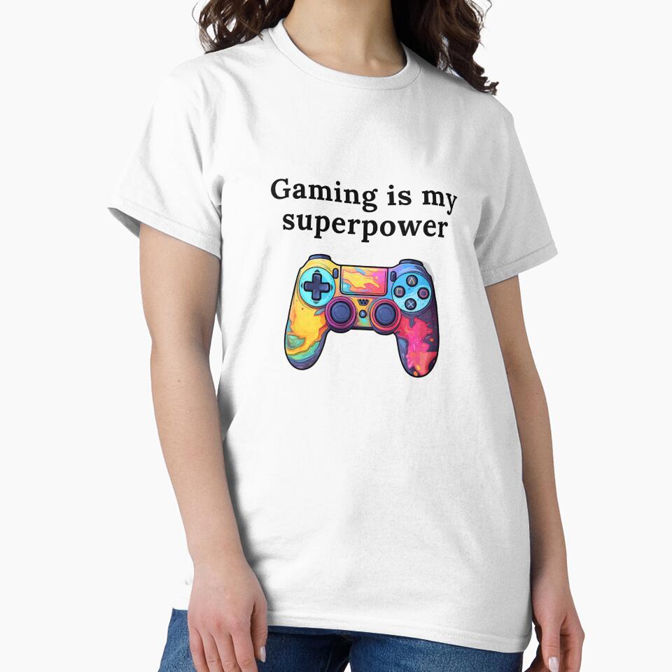 Gaming Is My Superpower by NicolasGlowArt