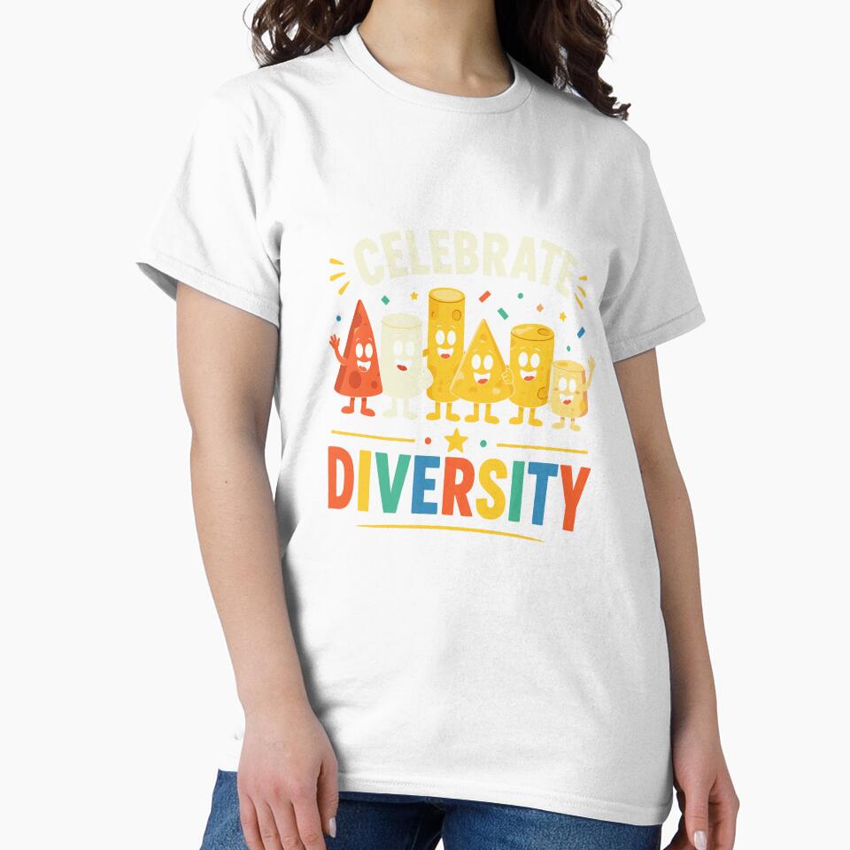 Celebrate Diversity Funny Cheese Lovers Foodie by VibeWear2026