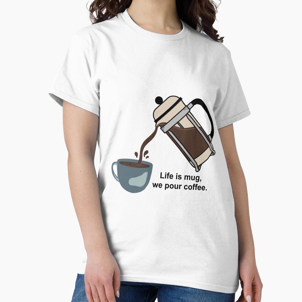 Coffee Mug & French press by IshwariHakari