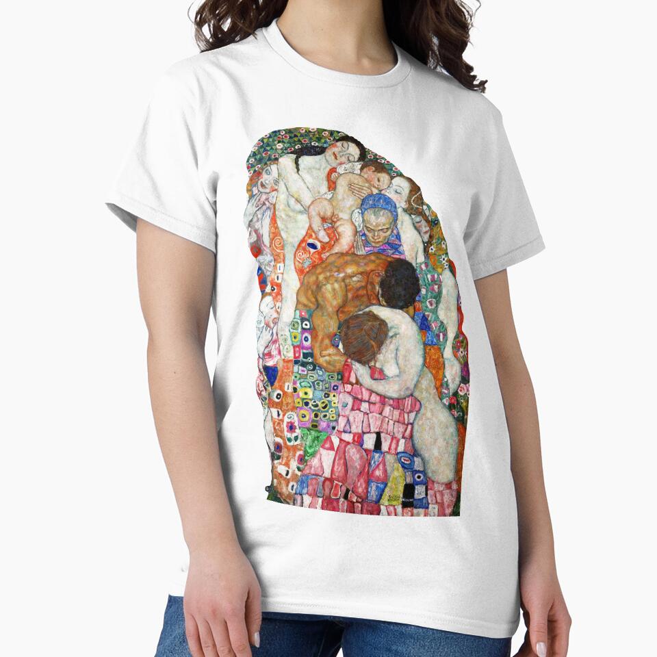 Gustav Klimt - Death and Life by elinaarbidane