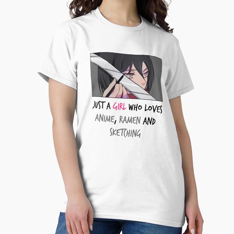 Just A Girl Who Loves Anime Ramen And Sketching Japan Anime by arthemdesign