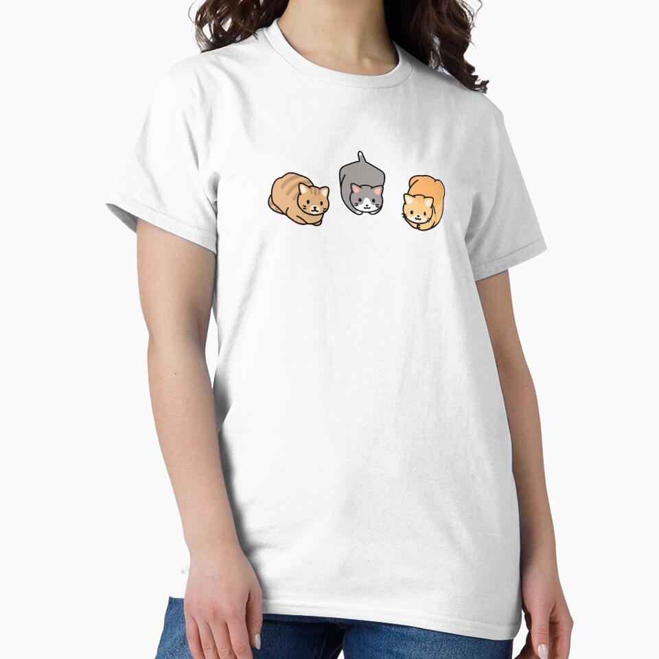 Cute Loafing Cats by littlemandyart