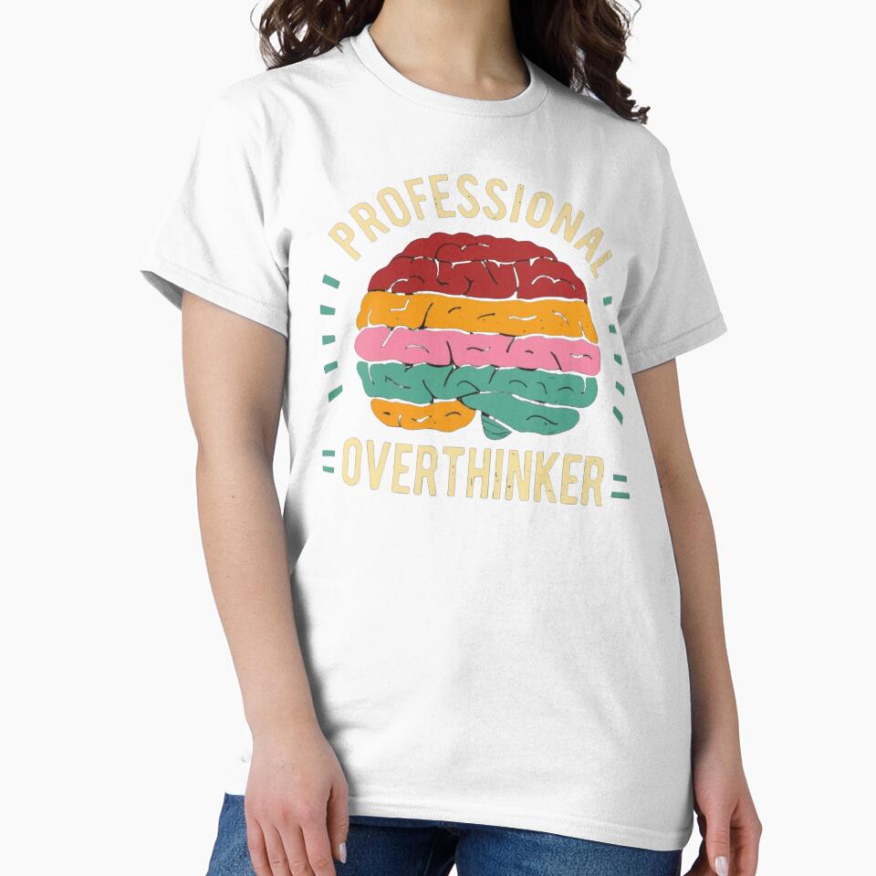 Professional Overthinker, Overthinker Brain by Krieghorn