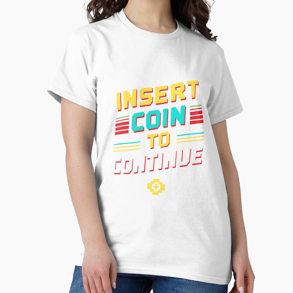 Insert Coin to Continue by Darty Creations