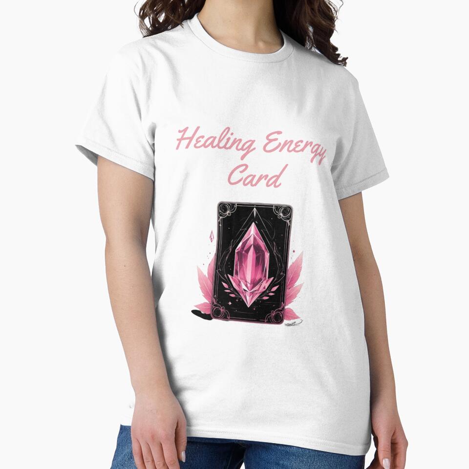 Healing Energy Pink Tourmaline Crystal Card | Stoicism Philosophy by LexaArtworks