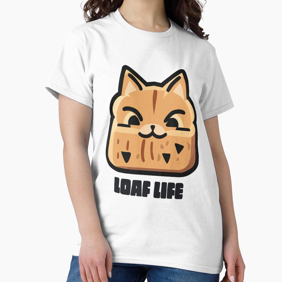 Cat Loaf Life Bread Funny Mischievous by ArtPuffen
