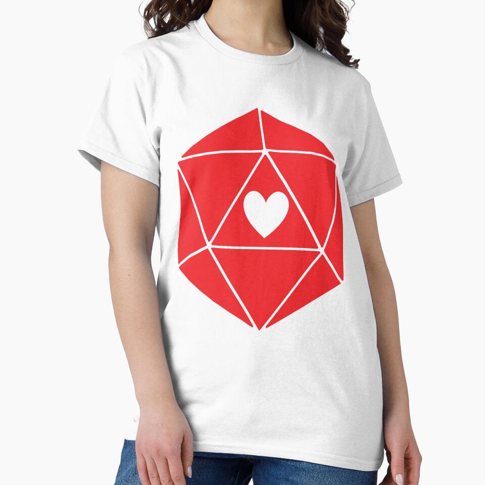 D20 Heart by Atlantahammy
