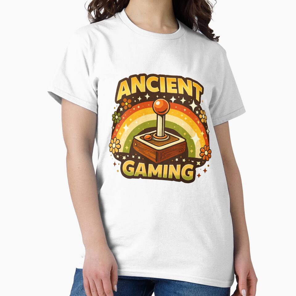 Ancient Gaming Retro 70s Gamer Shirt by Forged in the Warp