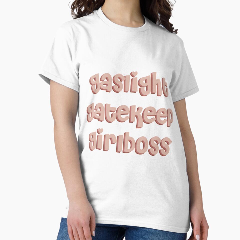gaslight gatekeep girlboss brown by samar-n
