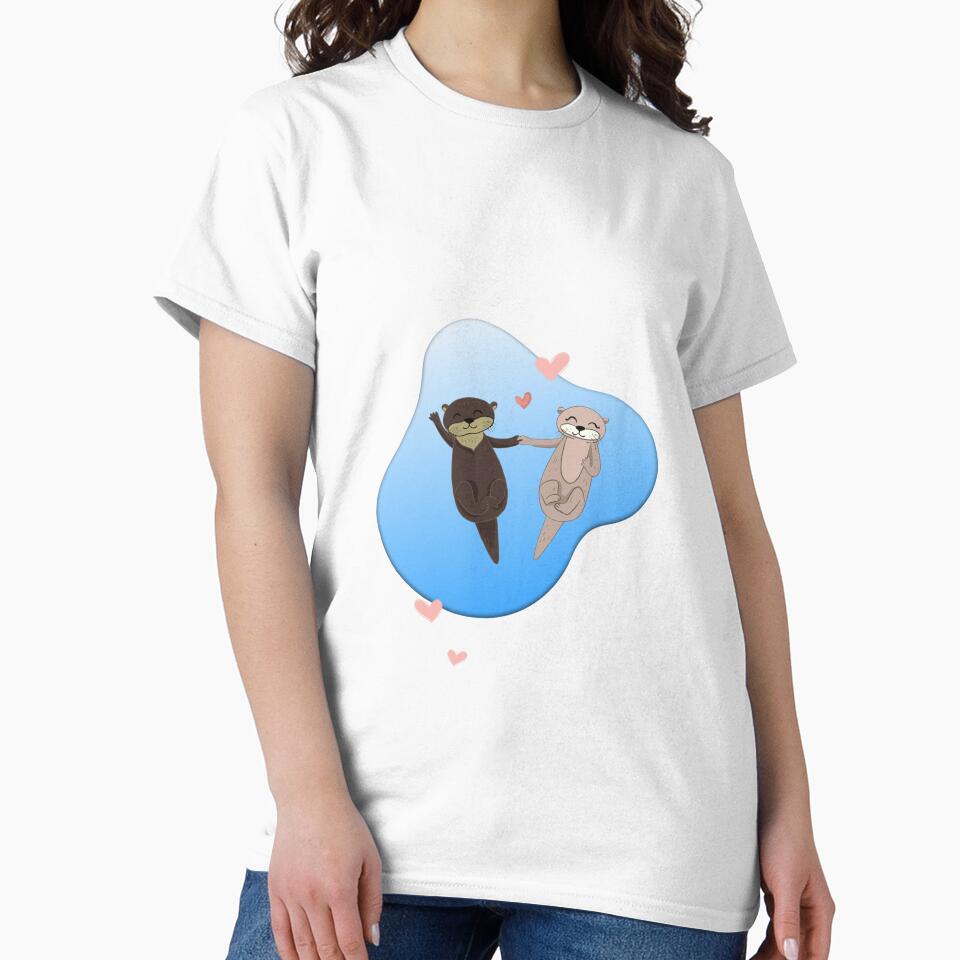 otter happy Valentine's day by Fruit Mood