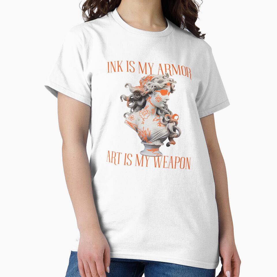 Ink Is My Armor, Art Is My Weapon by Palette Print