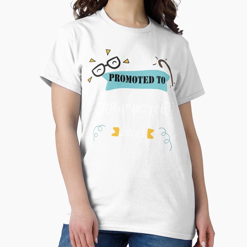Promoted To Grandparents 2021, Grandma and Grandpa 2021, Cute Design Gift by OnlyPrint20