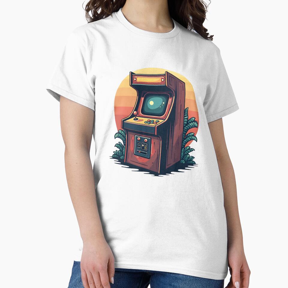 Retro Arcade Vintage Cabinet by Trending Designs