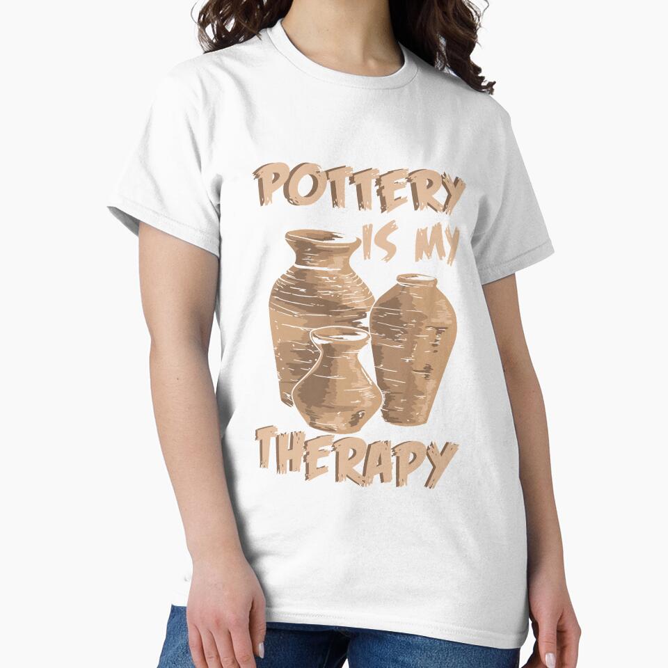 Pottery Is My Therapy | Pottery and Ceramics by Dancing Dolphin Crafts