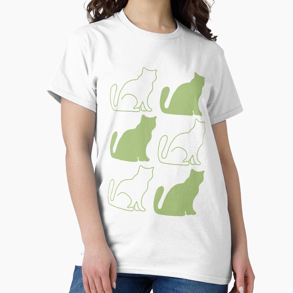 Green Cats by Mekredez