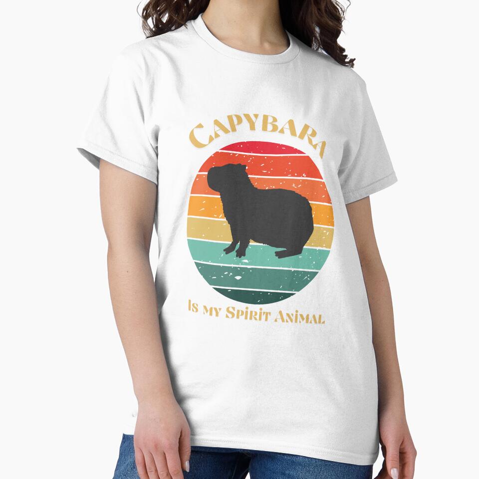 Capybara Is My Spirit Animal by SanoStudio