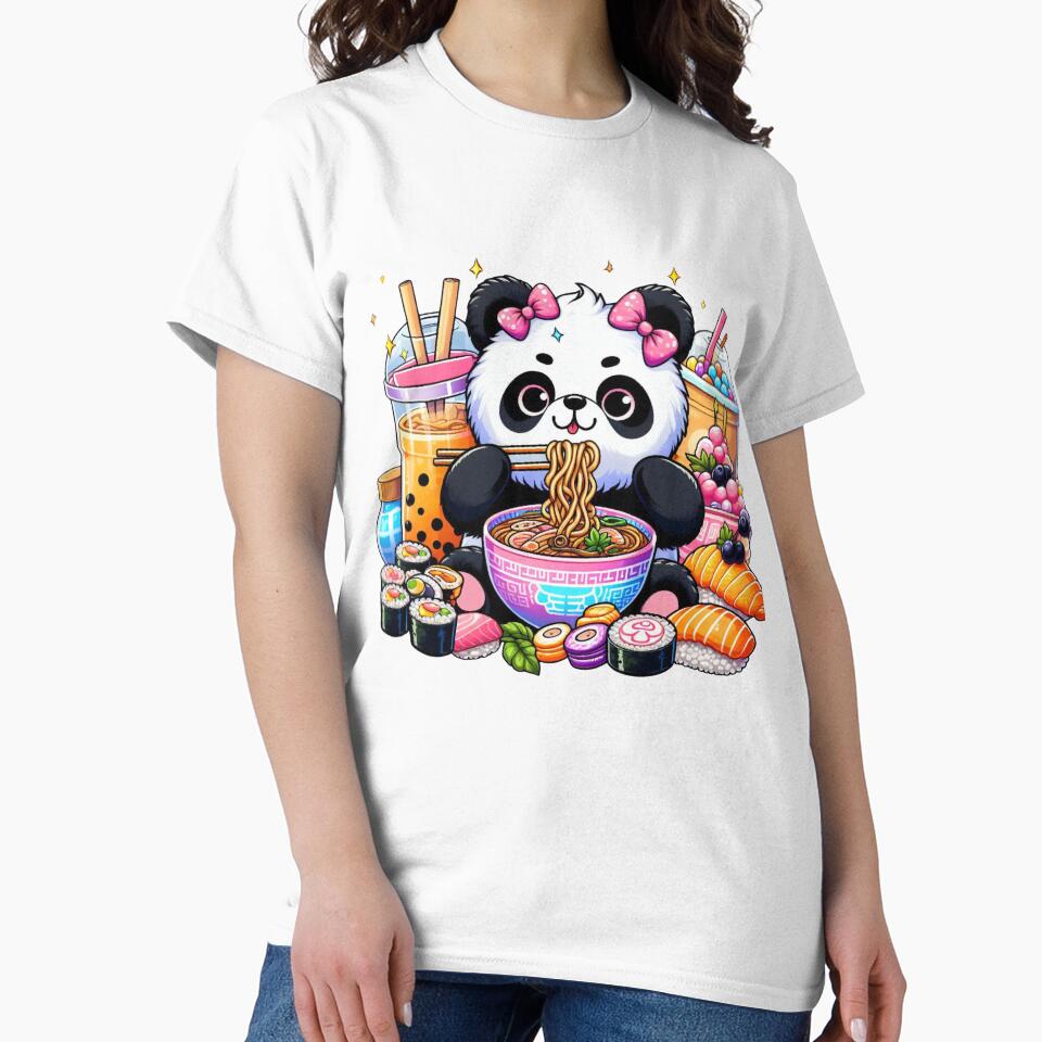 Cute Panda Mukbang Feast | Kawaii Eating Adventure by litchick1977