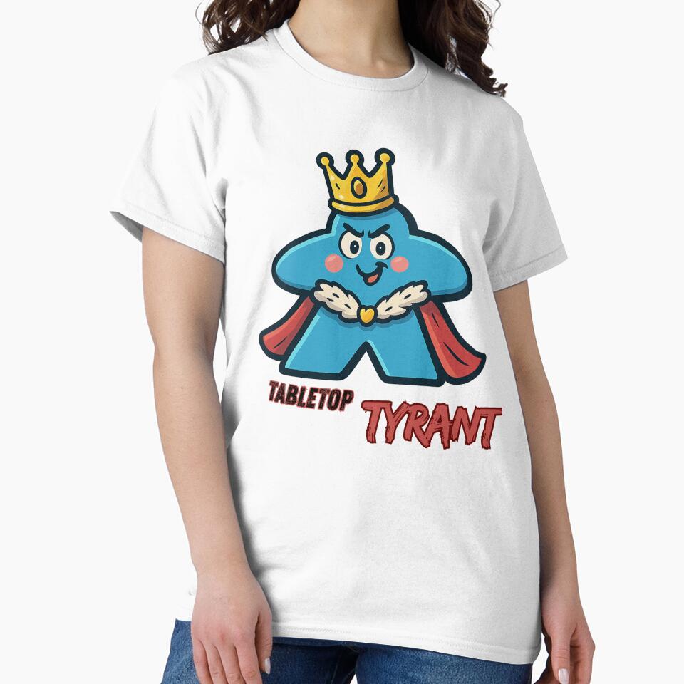 Tabletop Tyrant - Nerd design with a royal statement by Wuerfelfuchs