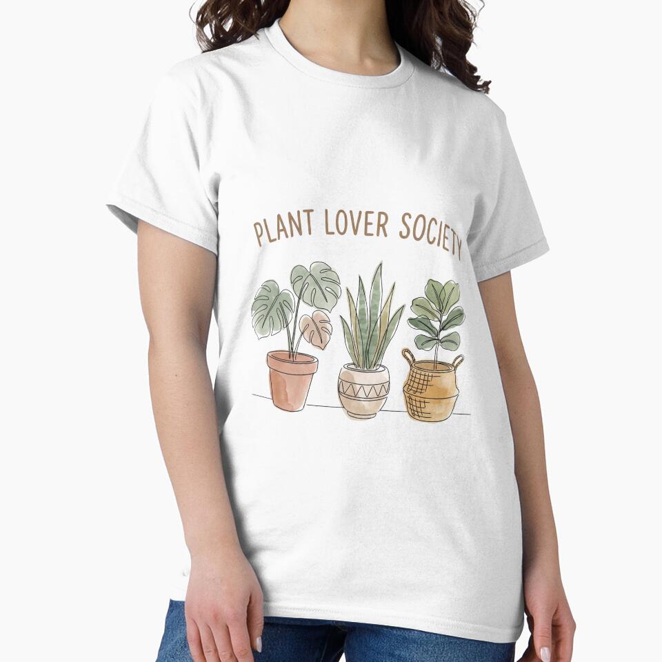Plant Lover Society by Retro Rascals Co.