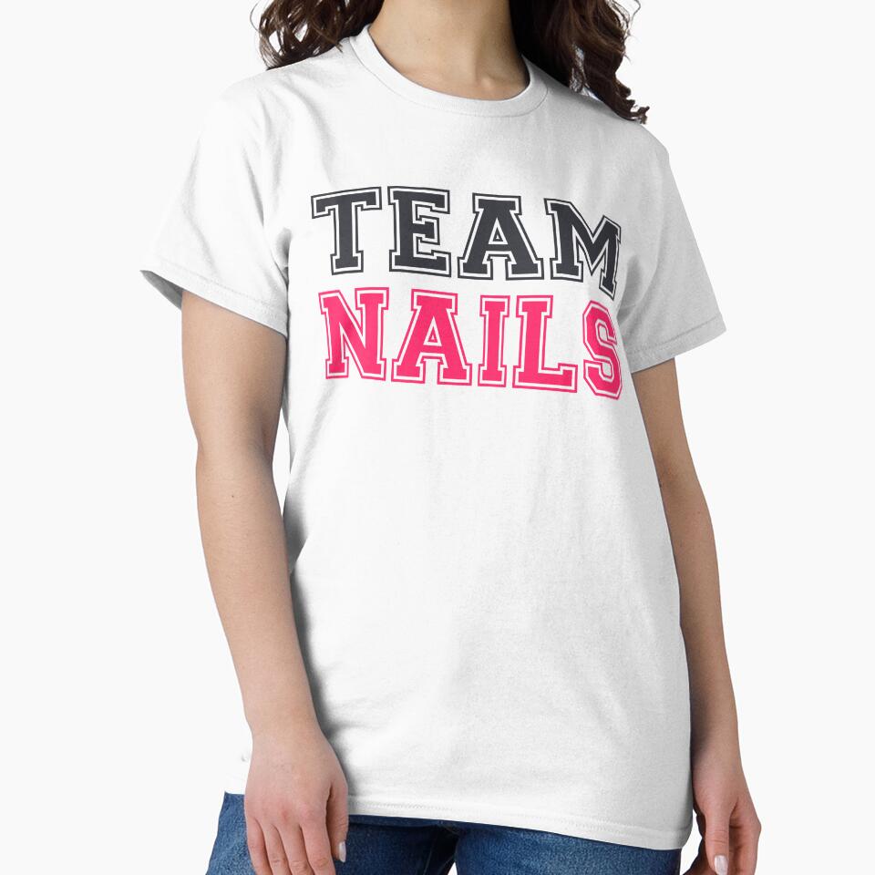 Team Nails for a nail tech by 306Biz