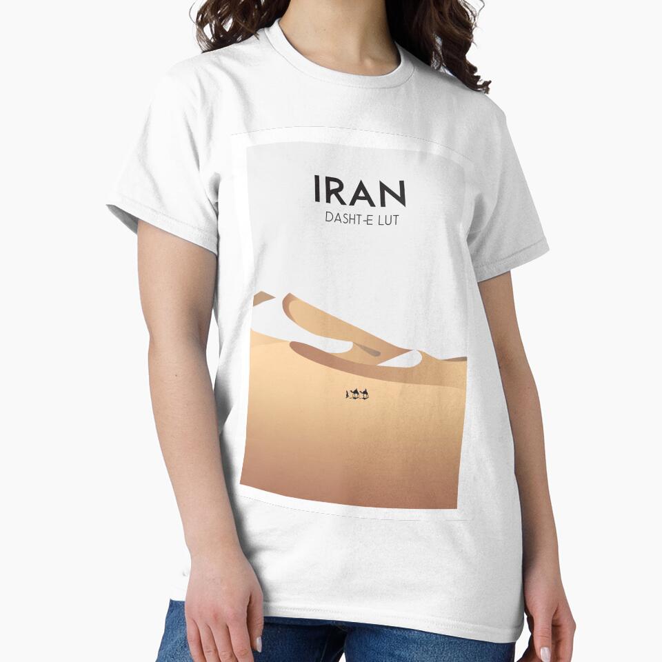 Iran travel poster wall art by Arctic frame studio
