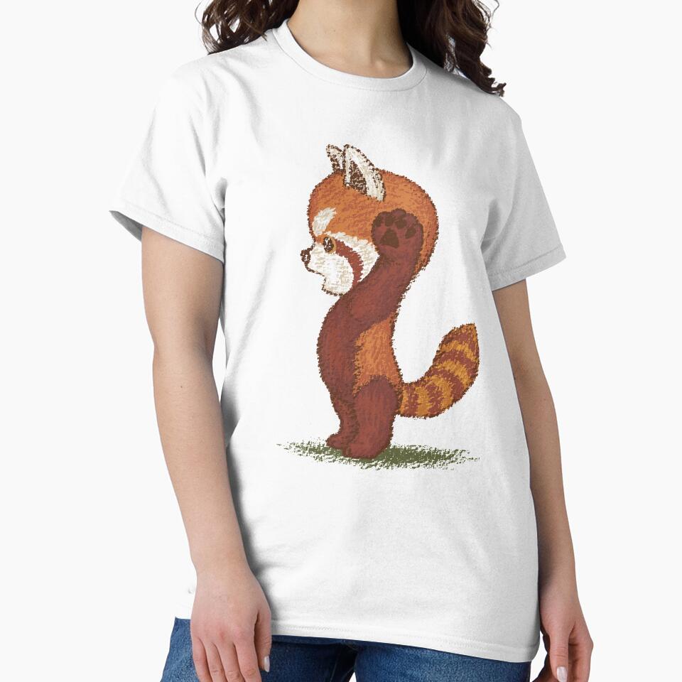 Red panda surprised by Toru Sanogawa