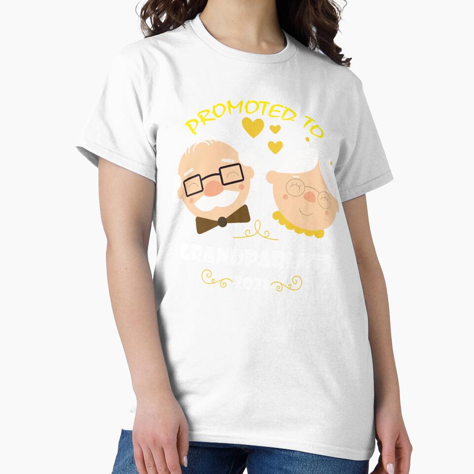 Promoted to grandparents, Grandma and Grandpa 2021, Cute Design Gift by OnlyPrint20