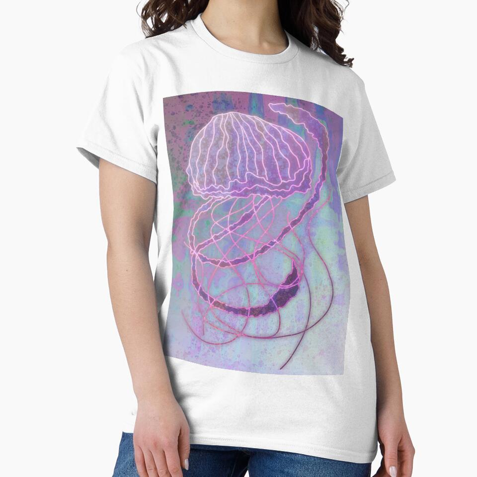 Copy of Purple Jellyfish (Color Background) by CadenceLG