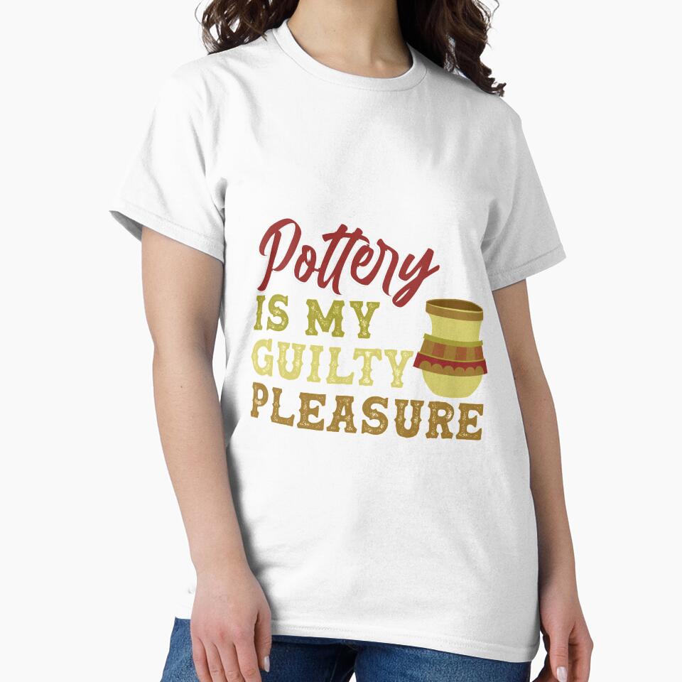 Pottery Is My Guilty Pleasure | Pottery and Ceramics Artist by Dancing Dolphin Crafts