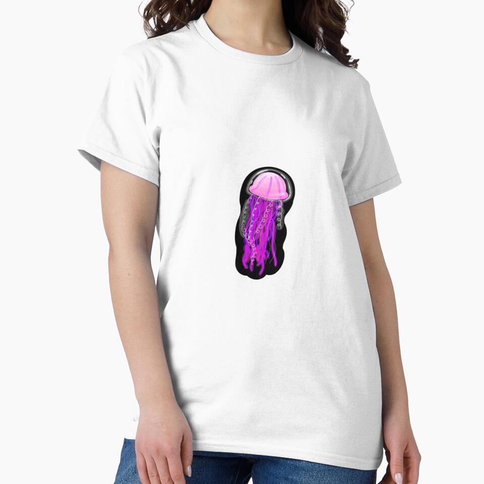 Neon Jellyfish by Hayley Hereford