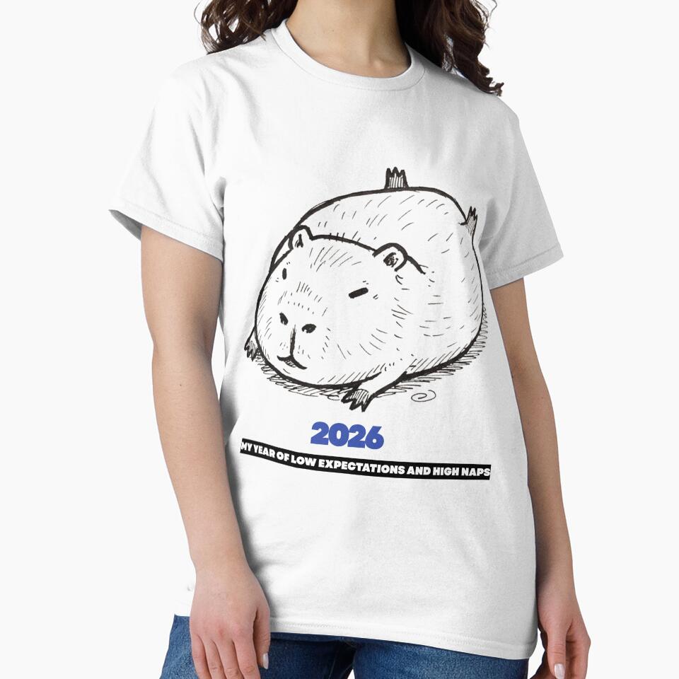 Capybara Nap Club: Professional Chiller 2026 by Vantage Print Co.