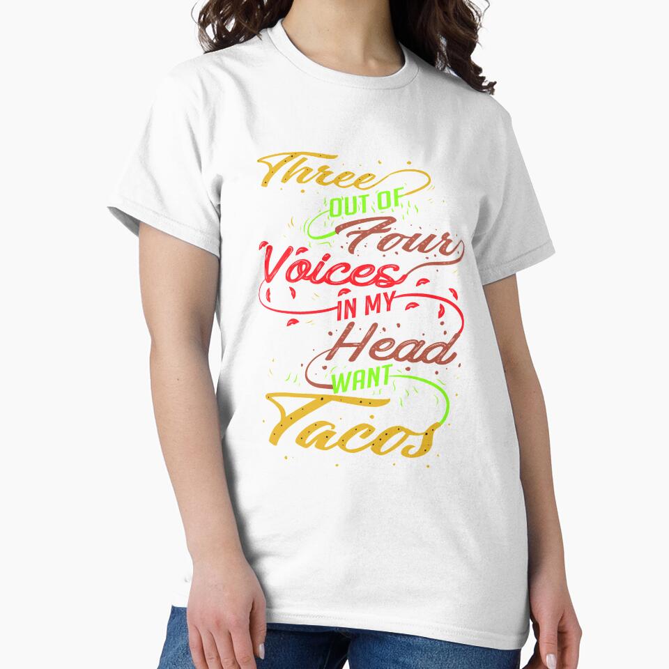 Funny Mexican Taco T-Shirt by highparkoutlet